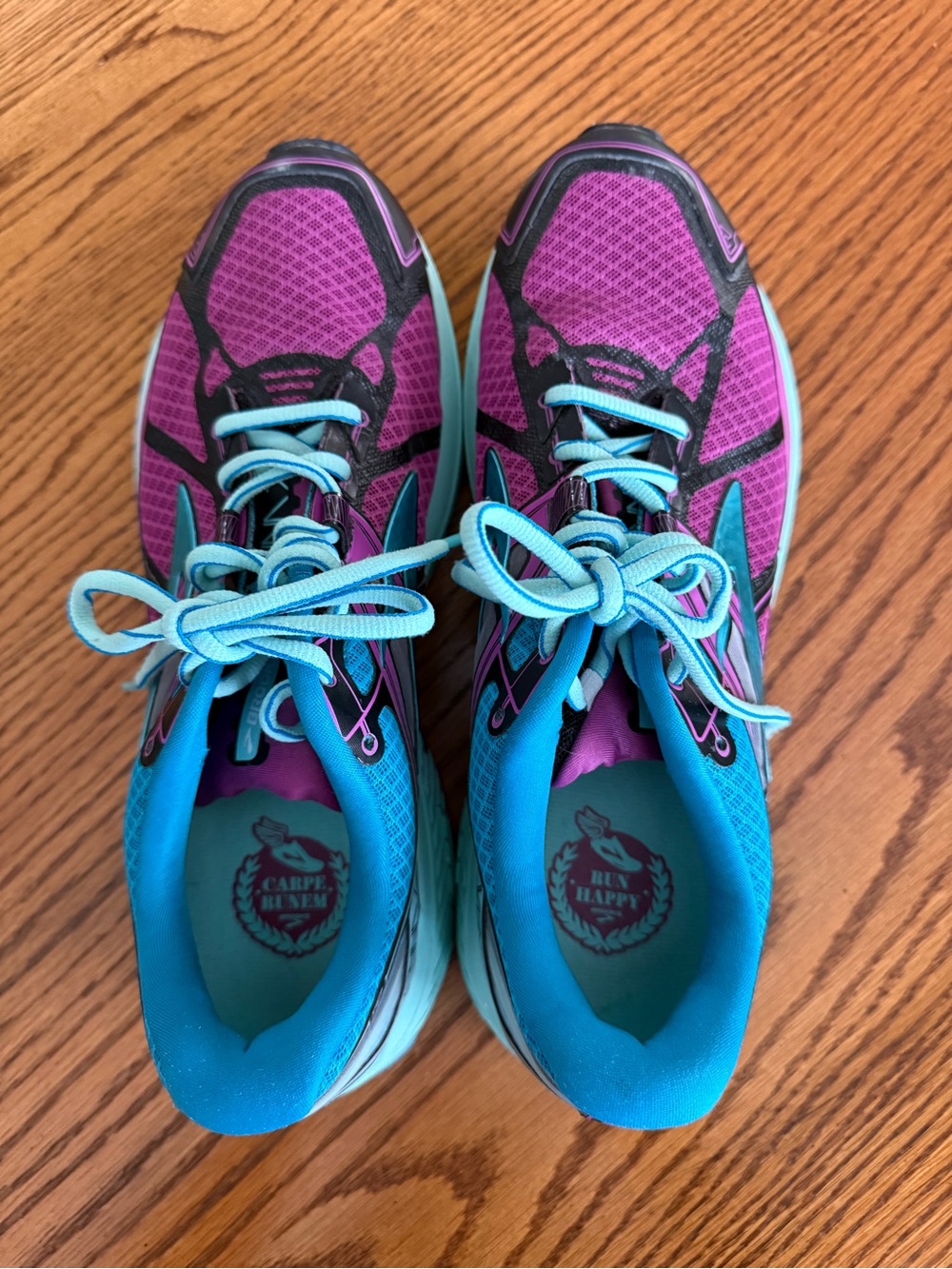 Women’s Brooks Ravenna 7 Purple and Teal Running Shoes